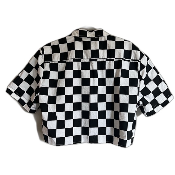 DICKIES Cropped Button Up - Picture 2 of 6